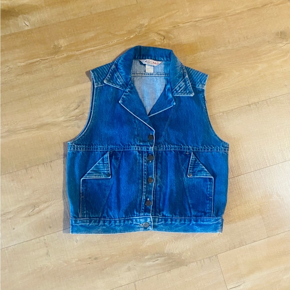Chic by h.i.s VTG denim vest - Picture 2 of 7